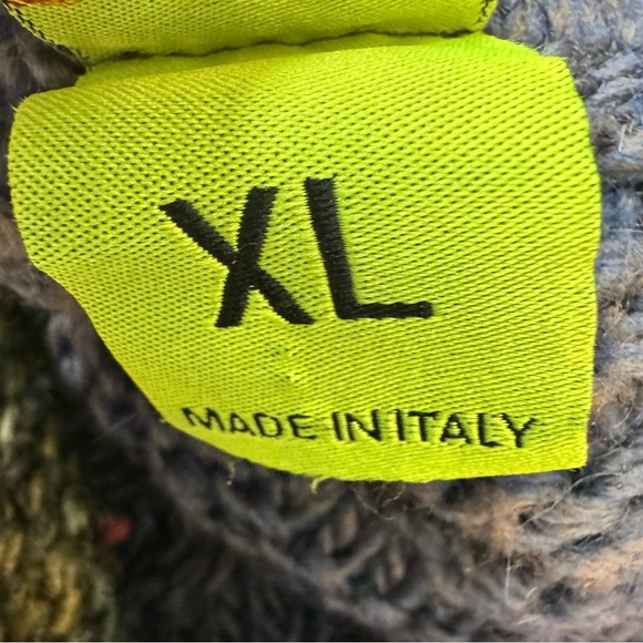 Save the Queen Chunky Knit Wool Mohair Blend Longline Cardigan Sweater Size XL - Picture 12 of 14